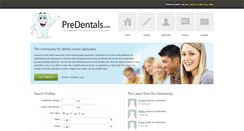 Desktop Screenshot of predentals.com